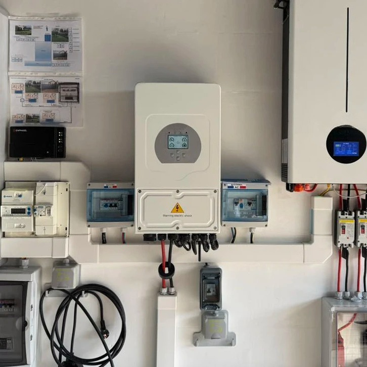 3 Phase Hybrid Solar Inverter  - đánh giá và giá Mppt Hybrid Inverter 48V 8Kw 3 Phase