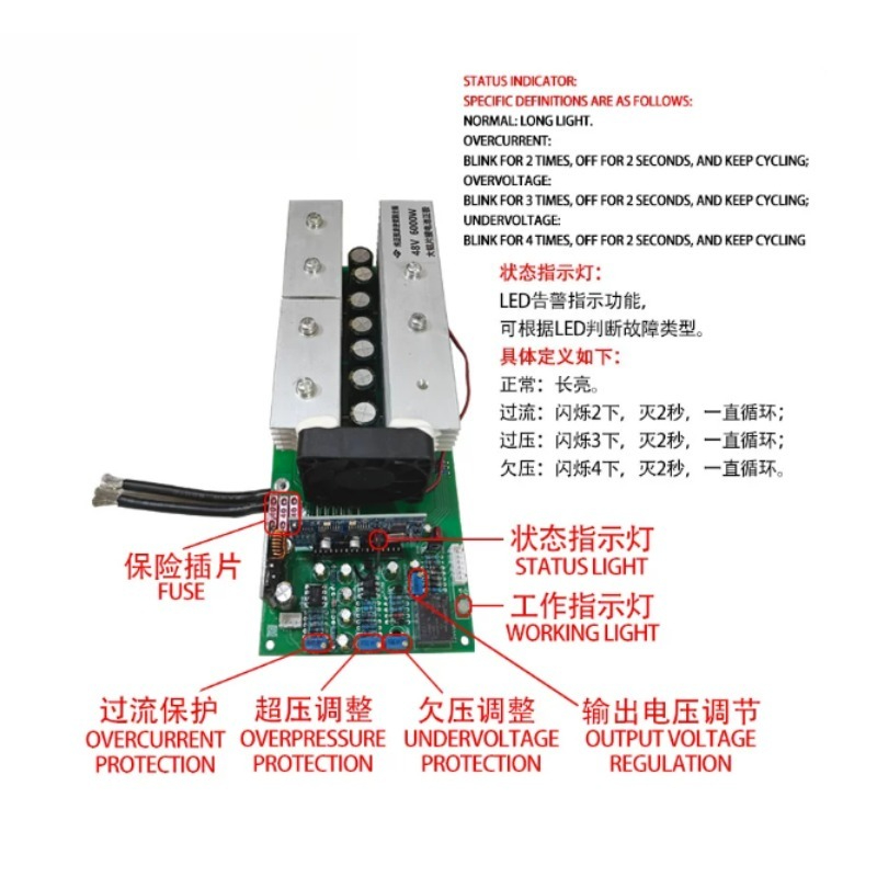 24V 36V 48V 60V Pure Sine Wave - đánh giá và giá Pure Sine Wave Inverter Board 24V 48V