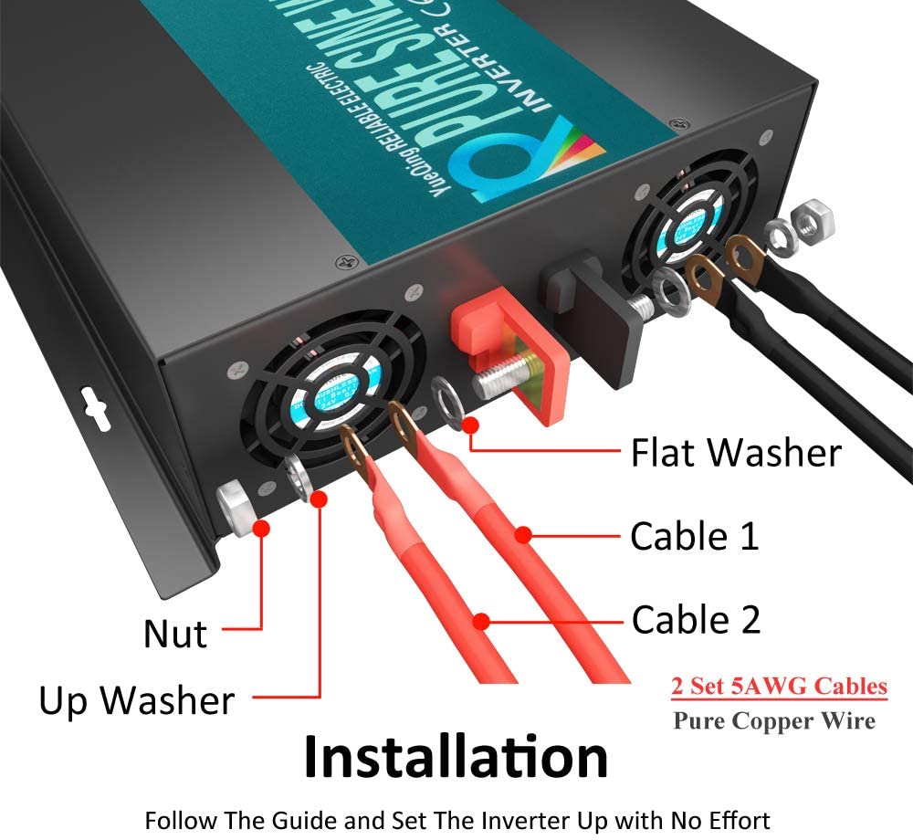 Reliable Pure Sine Wave Invert - đánh giá và giá Inverter Pure Sine Wave 60Hz 120V 3000W