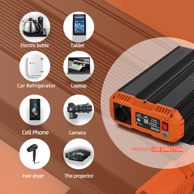 FCHAO 4000W Power Pure Sine Wa - đánh giá và giá Power Inverter 12V 220V 4000W Continuous